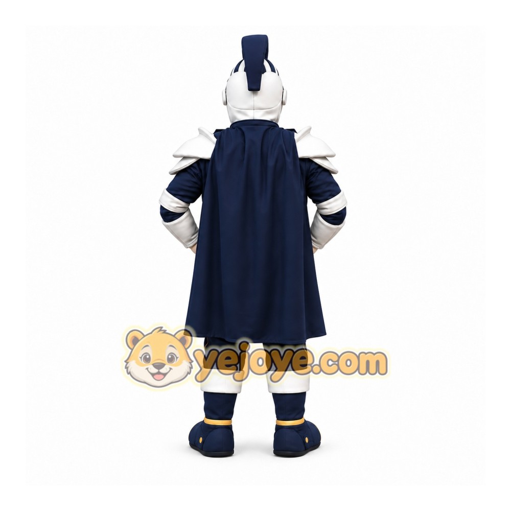 Power Silver Knight Mascot Costume Power Silver Knight Mascot Costume