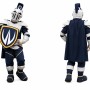 Power Silver Knight Mascot Costume