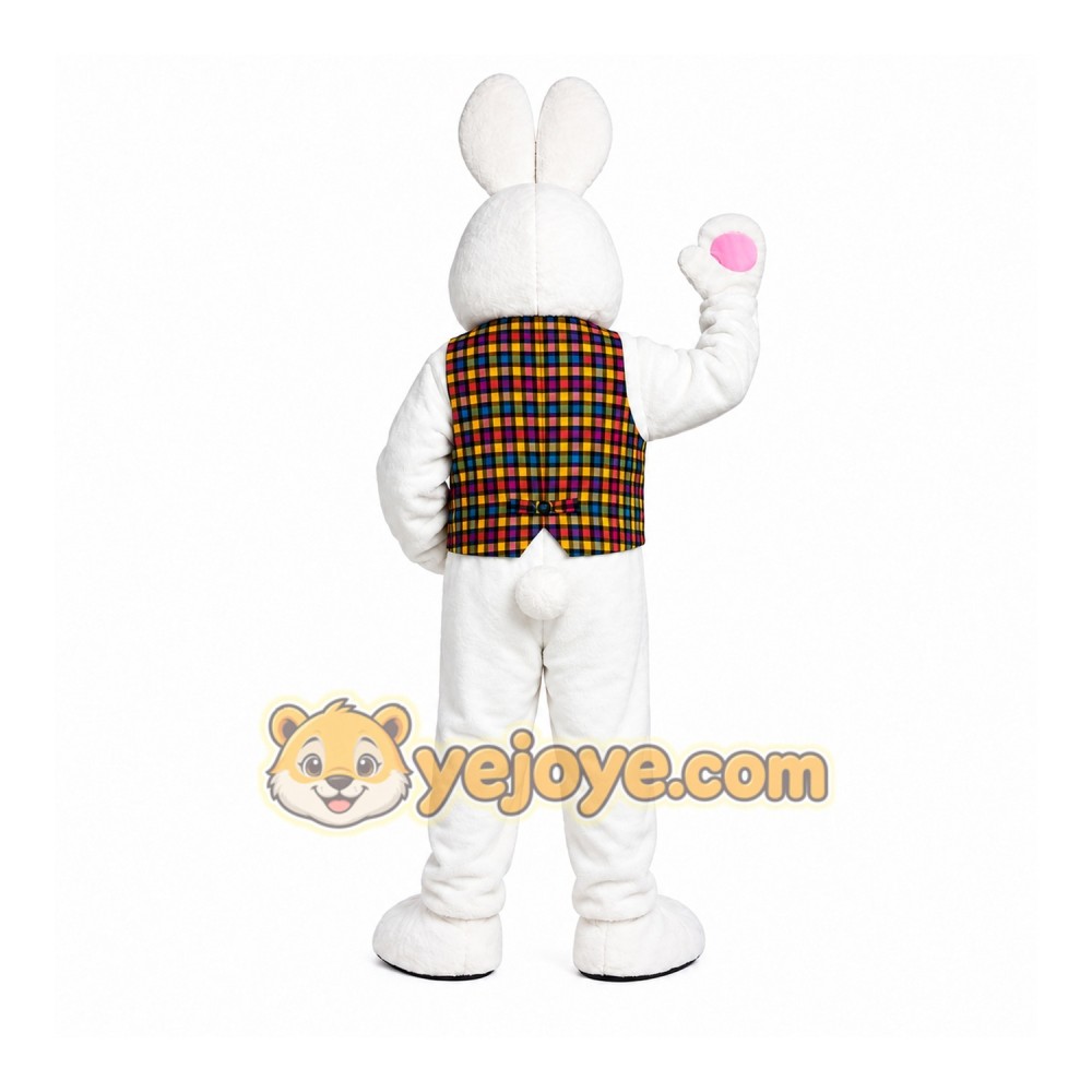 Lovely White Rabbit Mascot Costume Lovely White Rabbit Mascot Costume