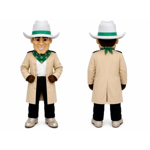 Happy Lightweight Cowboy Mascot Costume