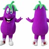 Eggplant Mascot Costume