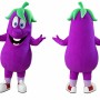 Eggplant Mascot Costume