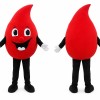 Red Blood Mascot Costume