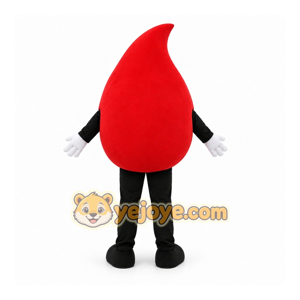 Red Blood Mascot Costume