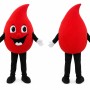 Red Blood Mascot Costume