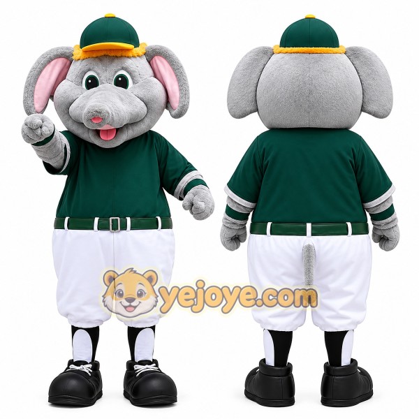 Sport Elephant Mascot Costume