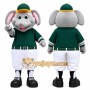 Sport Elephant Mascot Costume