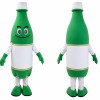 Green Bottle Mascot Costume