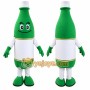Green Bottle Mascot Costume