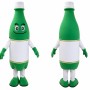 Green Bottle Mascot Costume