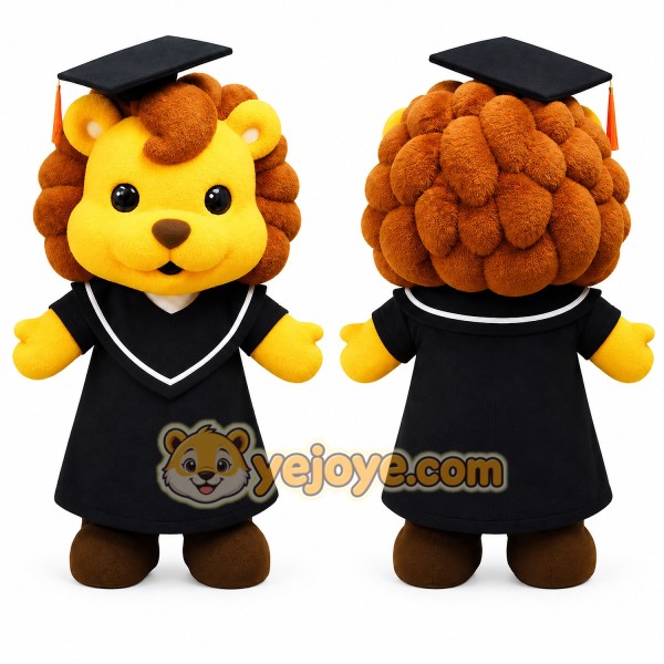 Cute Little Lion Mascot Costume