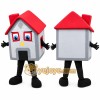 Happy House Mascot Costume