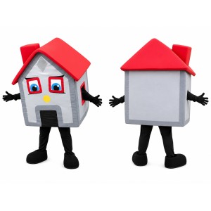 Happy House Mascot Costume