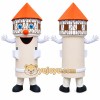 Lighthouse Mascot Costume Lighthouse Mascot Costume