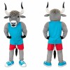 Sport Lightweight Bull Mascot Costume