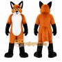 Happy Adult Fox Mascot Costume