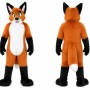 Happy Adult Fox Mascot Costume