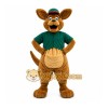 Happy Lightweight Kangaroo Mascot Costume