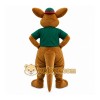 Happy Lightweight Kangaroo Mascot Costume