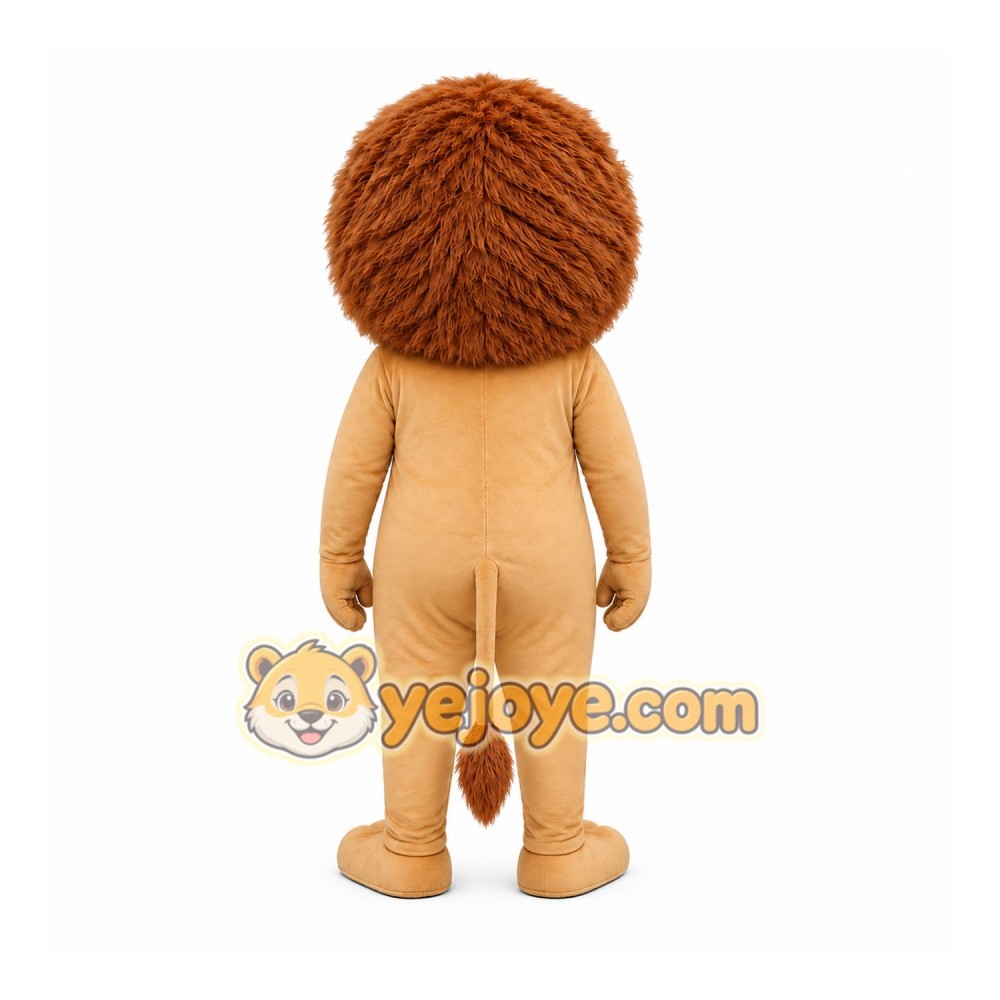 Happy Lightweight Lion Mascot Costume For Adult Happy Lightweight Lion Mascot Costume For Adult