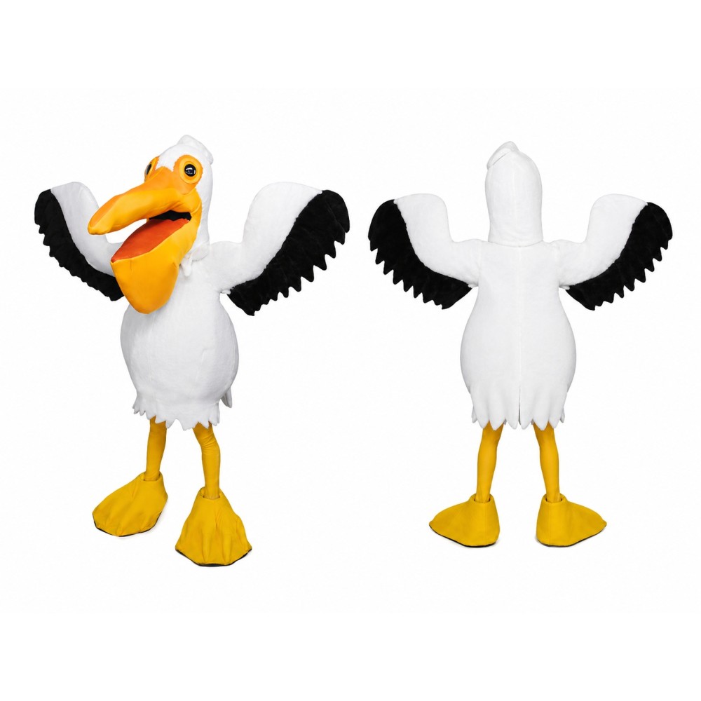 Realistic Pelican Mascot Costume