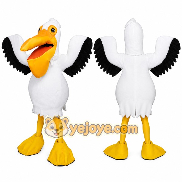 Realistic Pelican Mascot Costume