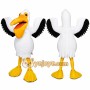 Realistic Pelican Mascot Costume