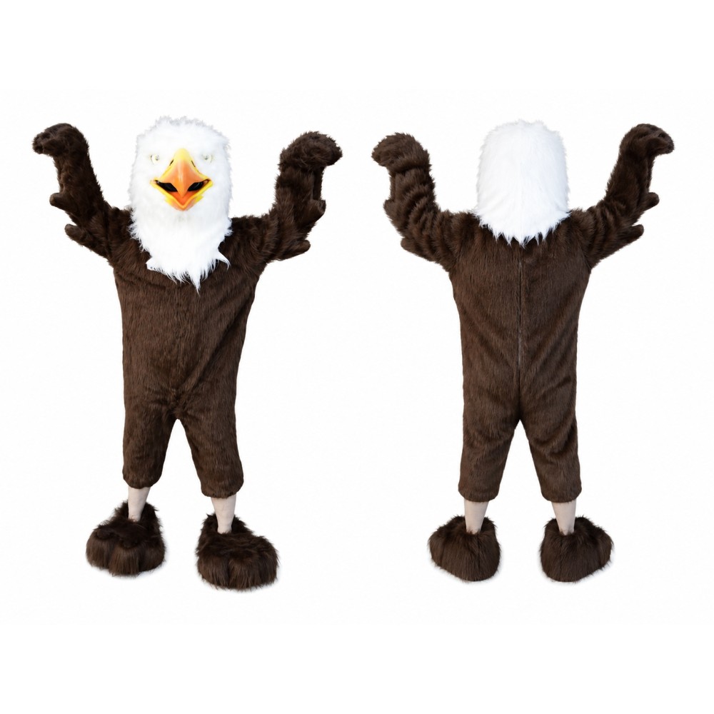 Realistic Fierce Eagle Mascot Costume