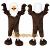 Realistic Fierce Eagle Mascot Costume Realistic Fierce Eagle Mascot Costume