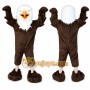 Realistic Fierce Eagle Mascot Costume