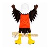 Realistic Happy Eagle Mascot Costume