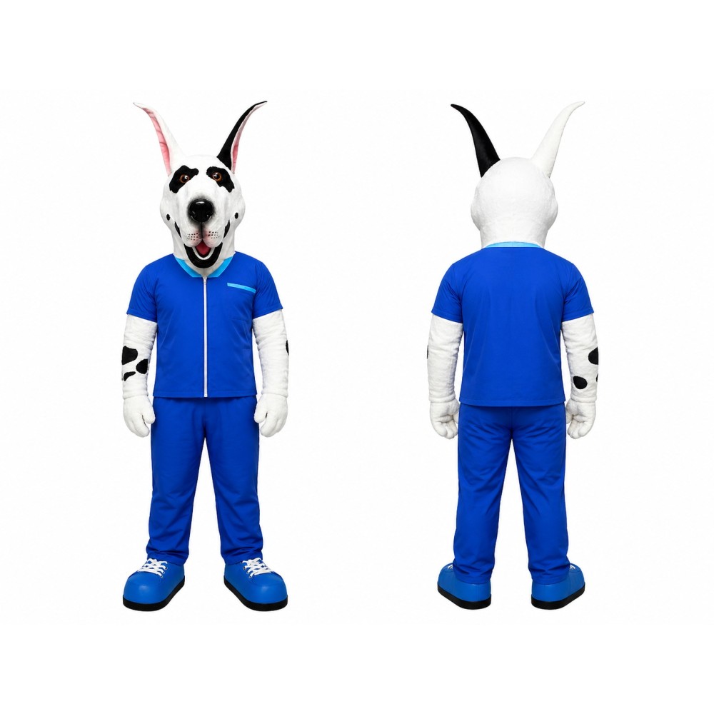 Sport Dalmatian Dog Mascot Costume