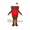 Realistic Coffee Cup Mascot Costume Realistic Coffee Cup Mascot Costume