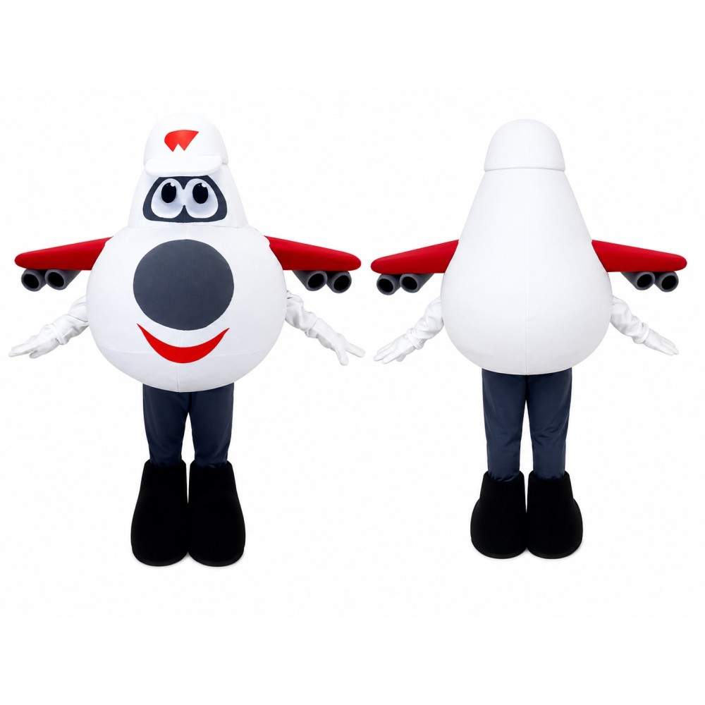 Airplane Mascot Costume
