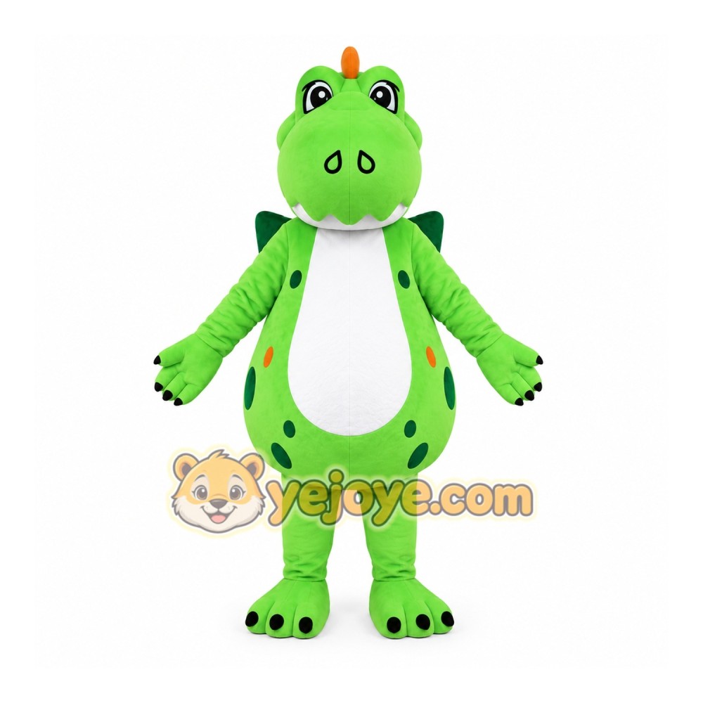 Green Lightweight Dinosaur Mascot Costume Green Lightweight Dinosaur Mascot Costume