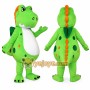 Green Lightweight Dinosaur Mascot Costume