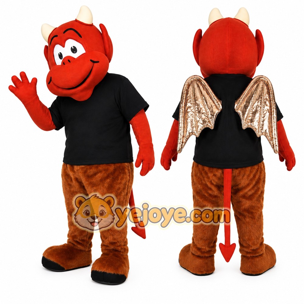 Happy Devil Mascot Costume