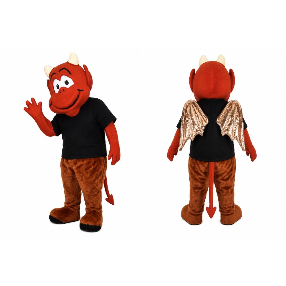 Happy Devil Mascot Costume
