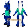 Blue Horse Mascot Costume Blue Horse Mascot Costume