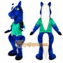 Blue Horse Mascot Costume