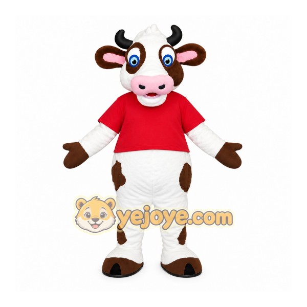 Cute Cow Mascot Costume Cute Cow Mascot Costume