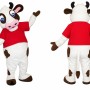 Cute Cow Mascot Costume