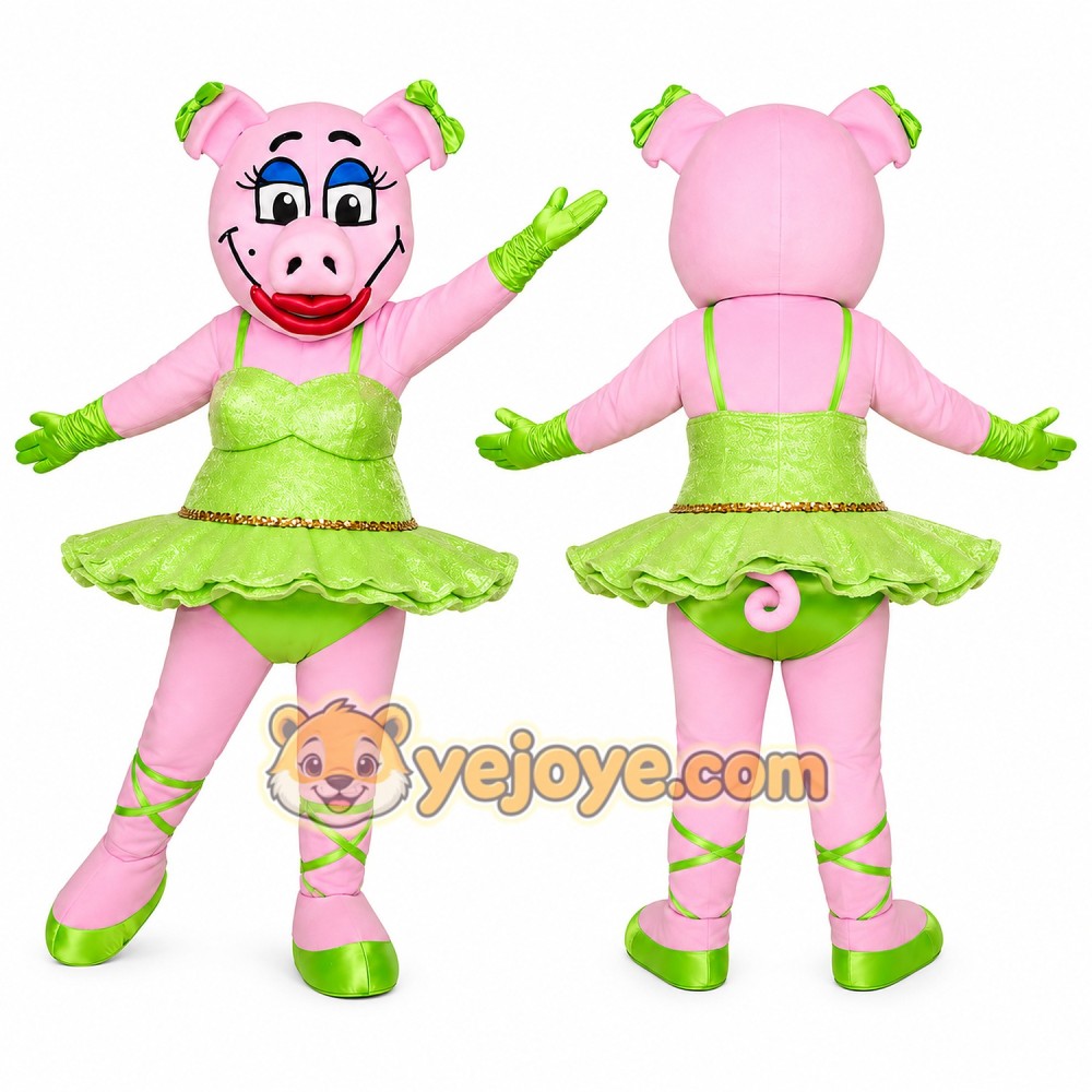 Dancing Pig Mascot Costume Dancing Pig Mascot Costume