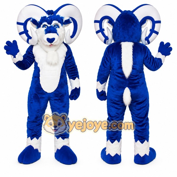 Blue Ram Mascot Costume