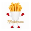 Realistic French Fries Mascot Costume Realistic French Fries Mascot Costume