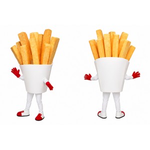 Realistic French Fries Mascot Costume