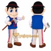 Realistic Lumberjack Mascot Costume