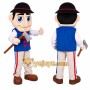 Realistic Lumberjack Mascot Costume