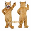 Tan Cougar Mascot Costume Tan Cougar Mascot Costume