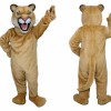 Tan Cougar Mascot Costume